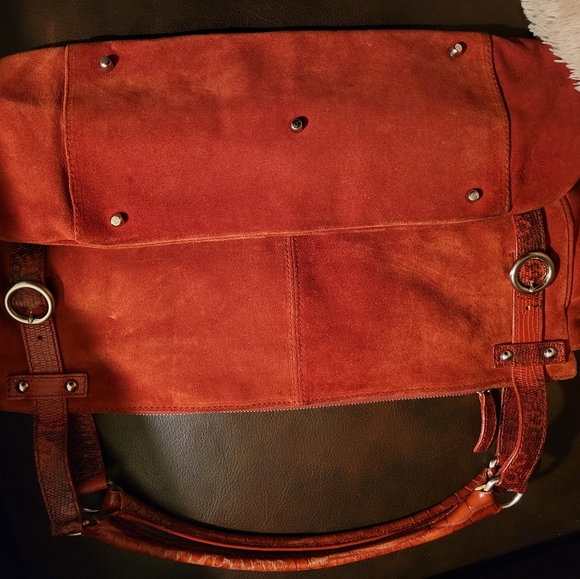 Furla all suede designer bag - Picture 8 of 8